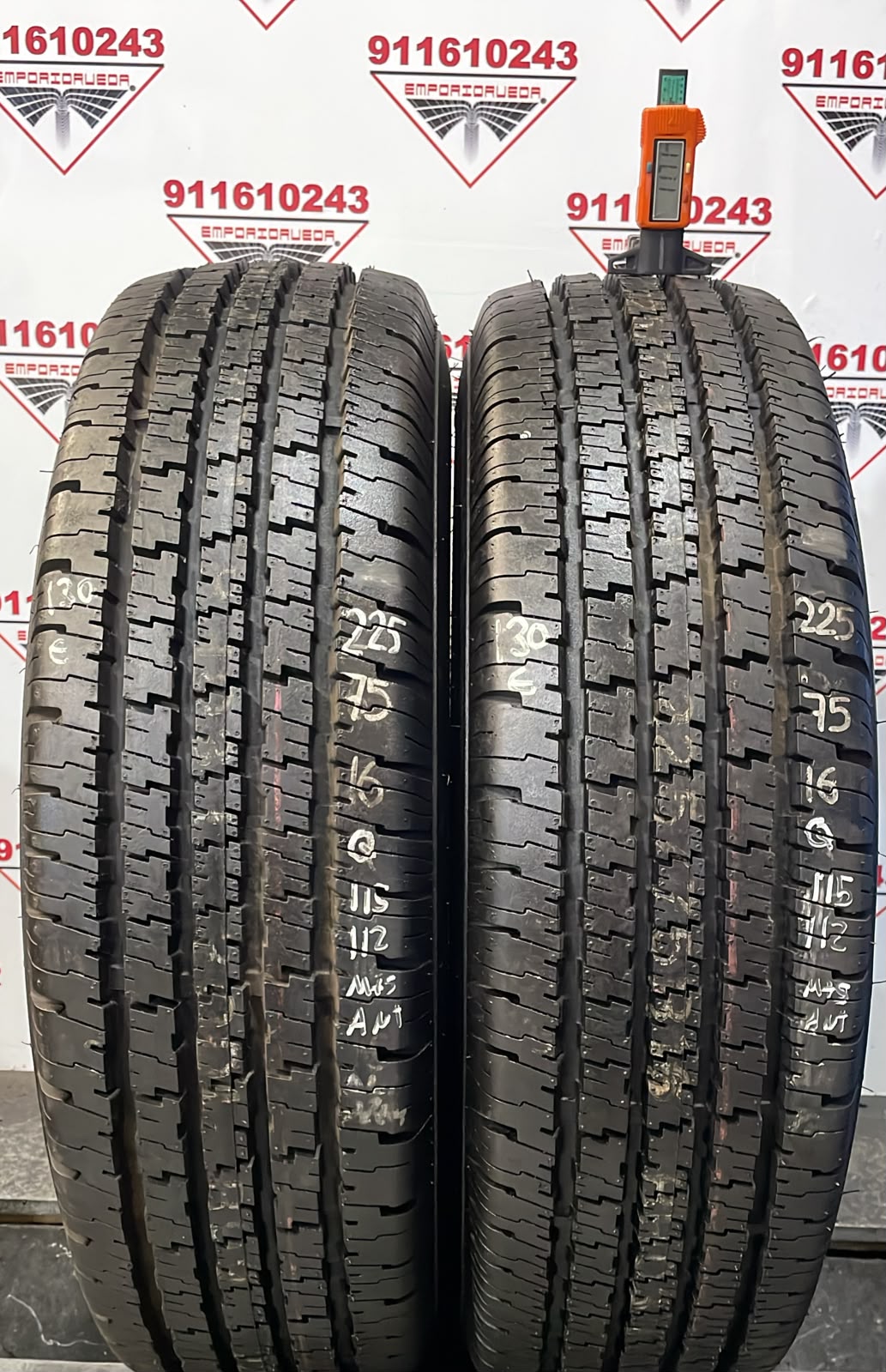 HANKOOK DYNAPRO USADO  225/75 R16C 115/112 Q